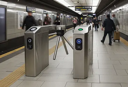 دابینکەری دەروازەی بەربەستی جۆلانە