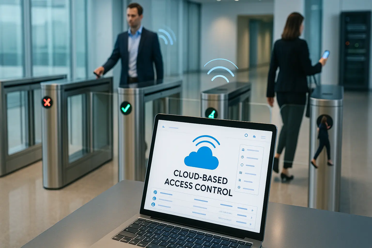 دەروازەی کۆنترۆڵی چوونەژوورەوەی بنیاتنراو لەسەر هەور