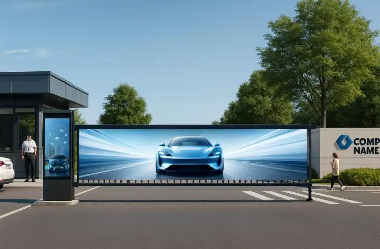 دەروازەی بەربەستی وەستانی ئۆتۆمبێل لەسەر بنەمای هەور