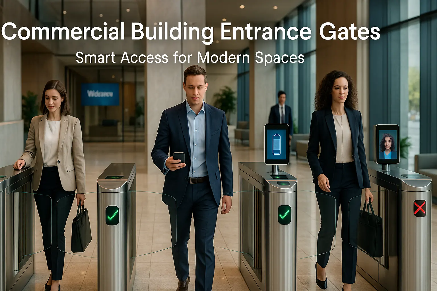 دەروازەی دەروازەی بینای بازرگانی