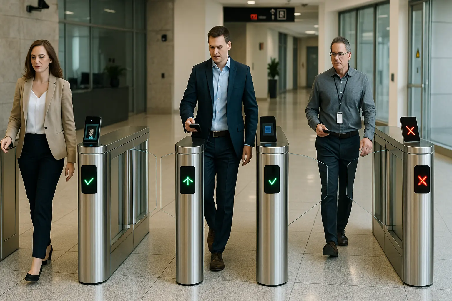 کۆنتڕۆڵی چوونە ژوورەوەی دەروازەی خێرایی پیادە لە ویلایەتە یەکگرتووەکانی ئەمریکا