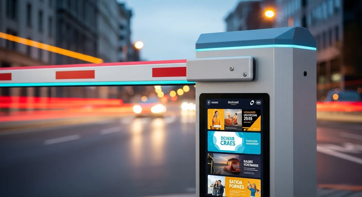 بەربەستی وەستانی ئۆتۆمبێلی ڕیکلامکردن