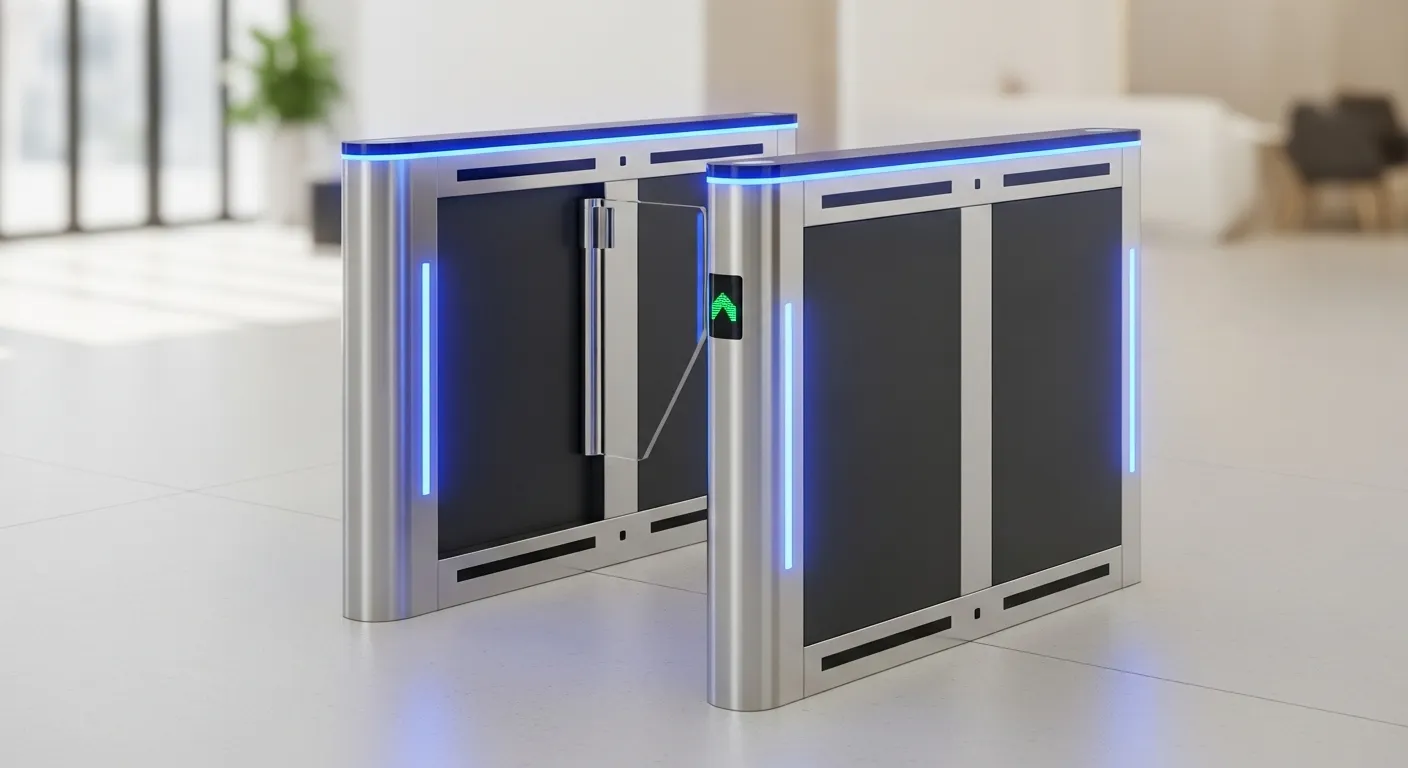 دەروازەی بەربەستی فلاپ پەستێنراو