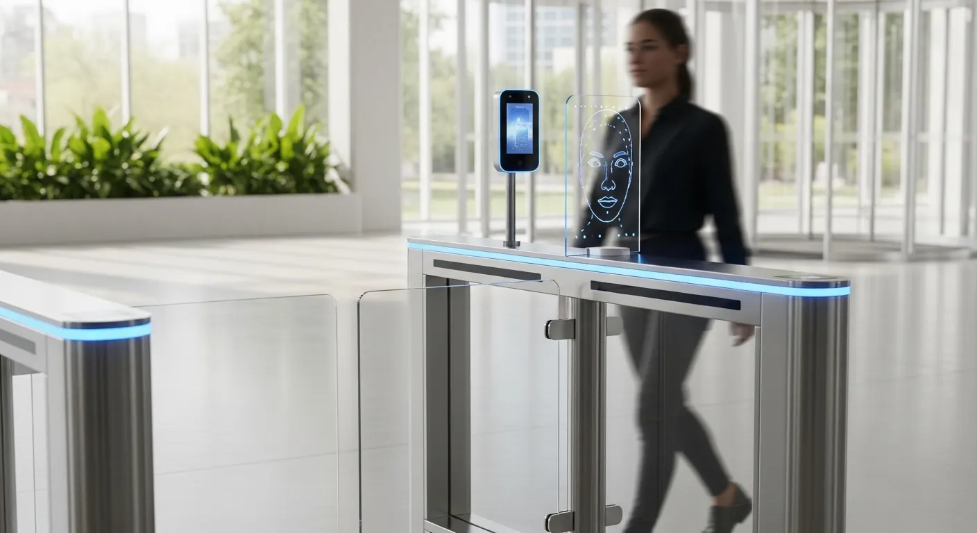 دەروازەی چوونە ژوورەوەی پیادە بۆ ناسینەوەی دەموچاو